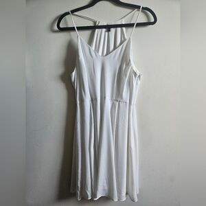 Express Bachelorette White Dress